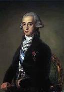 Francisco de Goya Portrait of china oil painting artist